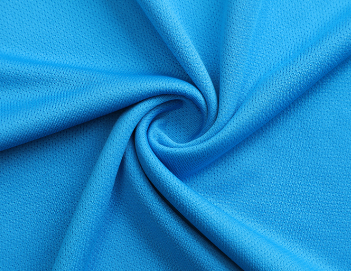 POLO衫廠家 POLO衫藍(lán)色面料展示